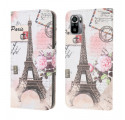 Xiaomi Redmi Note 10 / Note 10s Retro Custodia Torre Eiffel