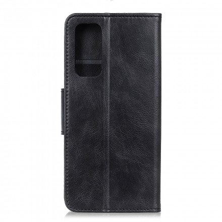 Custodia Xiaomi Redmi Note 10 / Note 10s Effetto pelle Chiusura reversibile