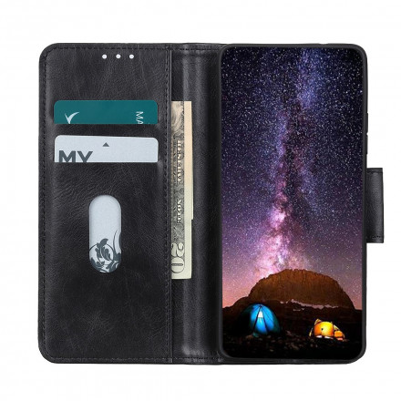 Custodia Xiaomi Redmi Note 10 / Note 10s Effetto pelle Chiusura reversibile