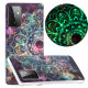 Samsung Galaxy A72 4G / A72 5G Custodia Mandala Colorata Fluorescente