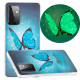 Samsung Galaxy A72 4G / A72 5G Custodia Butterfly Series Fluorescente