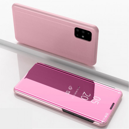 Cover Samsung Galaxy A71 5G Specchio e similpelle