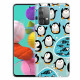 Custodia per Samsung Galaxy A32 4G Pinguini e pesci
