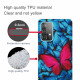 Samsung Galaxy A32 4G Custodia flessibile con farfalle