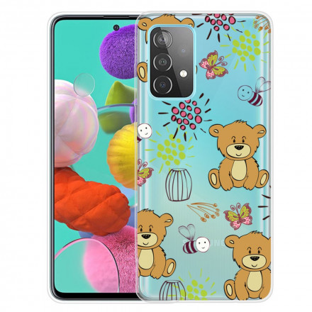 Samsung Galaxy A32 4G Bear Cover Top
