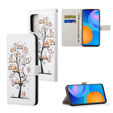 Samsung Galaxy A432 4G Custodia con cinturino Funky Cats