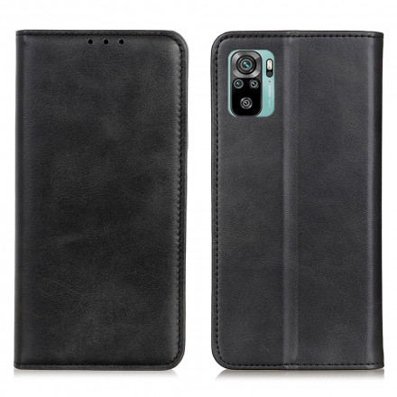 Flip Cover Xiaomi Redmi Note 10 / Note 10s in pelle spaccata