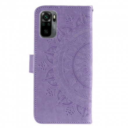 Xiaomi Redmi Note 10 / Note 10s Custodia Sun Mandala Xiaomi Redmi Note 10 / Note 10s Custodia Sun Mandala