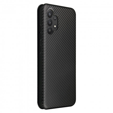Flip Cover Samsung Galaxy A32 4G Fibra di carbonio