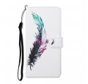 Xiaomi Redmi Note 10 Pro Custodia Feather Strap