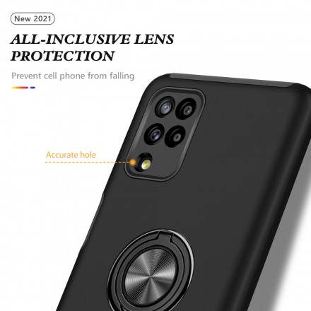 Samsung Galaxy A12 Custodia Premium Anello Rotante