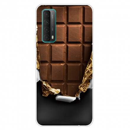Huawei P Smart 2021 Cover Cioccolato flessibile