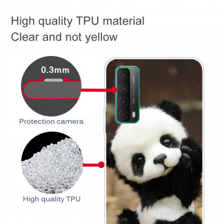 Copertura Huawei P smart 2021 Panda flessibile