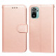 Xiaomi Redmi Note 10 / Note 10s Style Custodia in pelle monocromatica