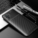 Xiaomi Redmi Note 10 / Note 10s Guscio morbido in fibra di carbonio Texture