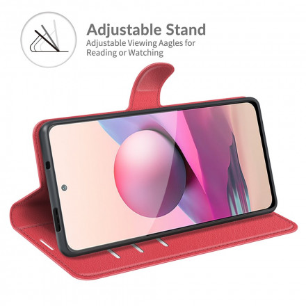 Xiaomi Redmi Note 10 / Note 10s Custodia in pelle stile chiusura magnetica