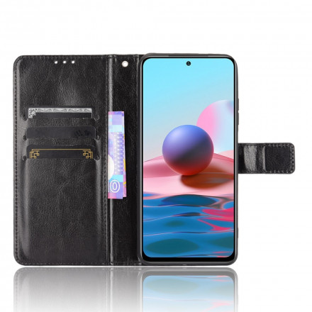 Xiaomi Redmi Note 10 / Note 10s Custodia in finta pelle lucida