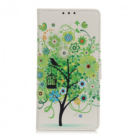 Xiaomi Redmi Note 10 / Note 10s Custodia con albero di fiori