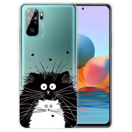 Xiaomi Redmi Note 10 / Note 10s Case Guarda i gatti