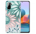 Xiaomi Redmi Note 10 / Note 10s Custodia trasparente One Flower