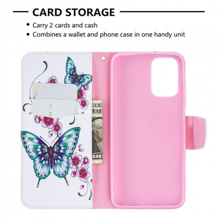 Custodia Xiaomi Redmi Note 10 / Note 10s Butterflies