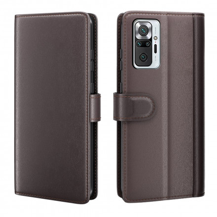 Housse Xiaomi Redmi Note 10 Pro Cuir Véritable Housse Xiaomi Redmi Note 10 Pro Cuir Véritable