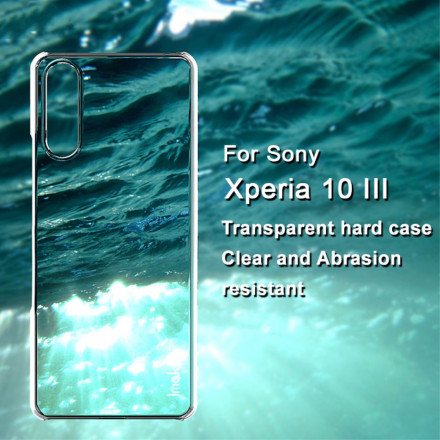 Sony Xperia 10 III IMAK Custodia in cristallo trasparente
