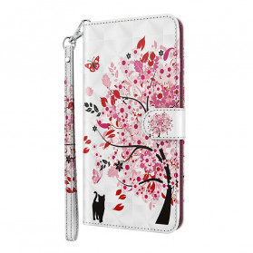 Xiaomi Mi 10T Lite 5G / Redmi Note 9 Pro 5G Luce Spot Albero Rosa Custodia