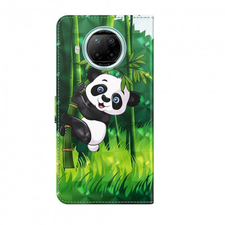 Xiaomi Mi 10T Lite 5G / Redmi Note 9 Pro 5G Light Spot Panda e Bamboo Custodia