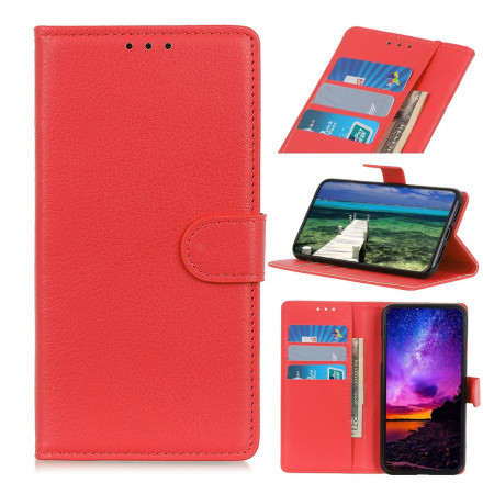 Custodia Xiaomi Redmi Note 10 5G similpelle tradizionale Lychee