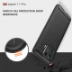 Custodia Xiaomi Mi 11 Pro in fibra di carbonio spazzolata