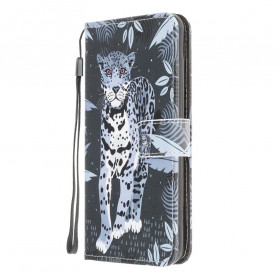 Custodia Samsung Galaxy XCover 5 Leopard Strap
