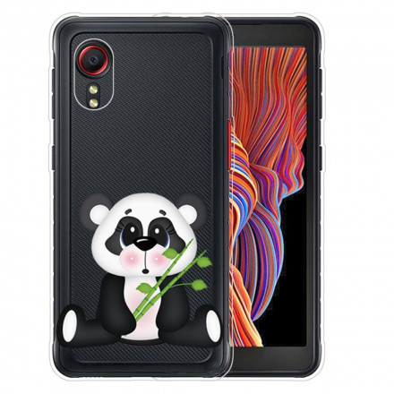 Samsung Galaxy XCover 5 Custodia trasparente Sad Panda