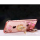 Anello con diamante viola Porta Smart Phone