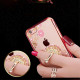 Anello con diamante viola Porta smartphone