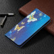 Flip Cover Huawei P50 Pro Farfalle colorate