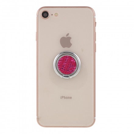 Anello glitterato per smartphone