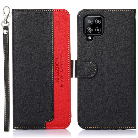 Samsung Galaxy A42 5G Style Case Lychee RFID KHAZNEH