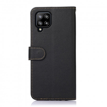 Samsung Galaxy A42 5G Style Case Lychee RFID KHAZNEH