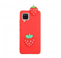 Samsung Galaxy A42 5G Custodia The Strawberry 3D