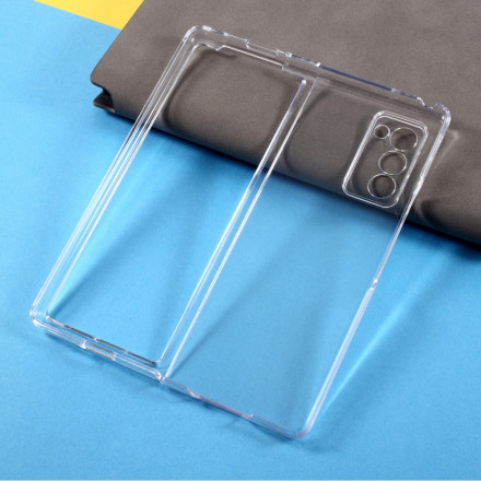 Samsung Galaxy Z Fold2 Custodia trasparente con angoli rinforzati