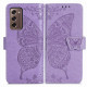 Custodia Samsung Galaxy Z Fold2 Butterfly Design con cinturino