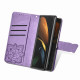 Custodia Samsung Galaxy Z Fold2 Butterfly Design con cinturino