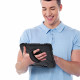 Custodia iPad Pro 11" in stile bumper con cinturino, tracolla e supporto per stilo