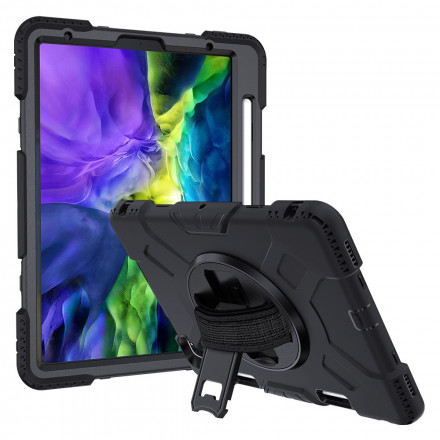 Custodia iPad Pro 11" in stile bumper con cinturino, tracolla e supporto per stilo