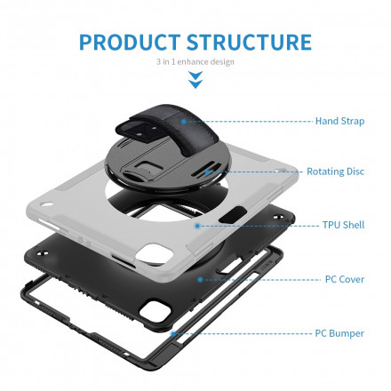 Custodia per iPad Pro 11" (2021) (2020) (2018) Supporto stilo multifunzione