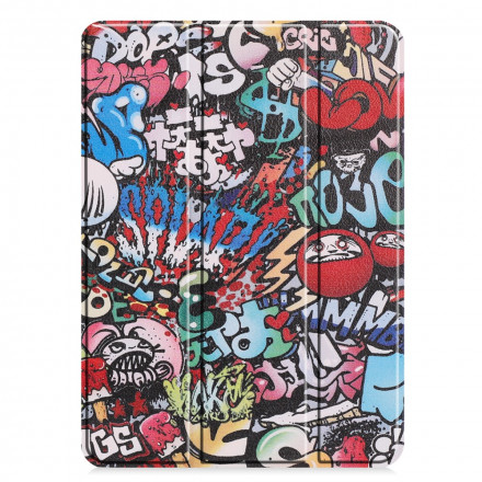 Smart Case iPad Pro 11" (2021) Custodia con stilo Graffiti