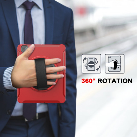 Custodia per iPad Pro 12,9" (2021) (2020) (2019) Cinghia, supporto e supporto di stile