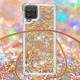 Samsung Galaxy A12 / M12 Custodia glitterata con cordino