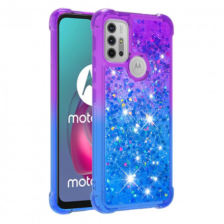 Moto G30 / Moto G10 Custodia Glitter Colori